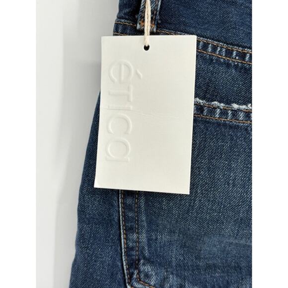 ETICA “The Racer” Straight Leg Jeans in Medium Lennox Blue Wash – Size 30 - Picture 9 of 11